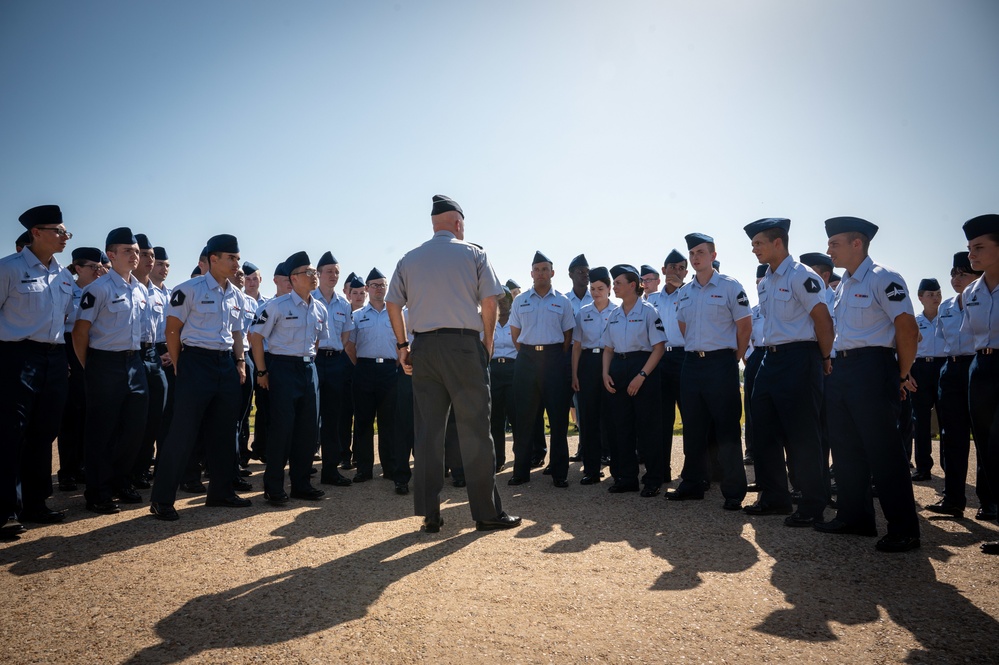 CSO Attends Milestone BMT Graduation