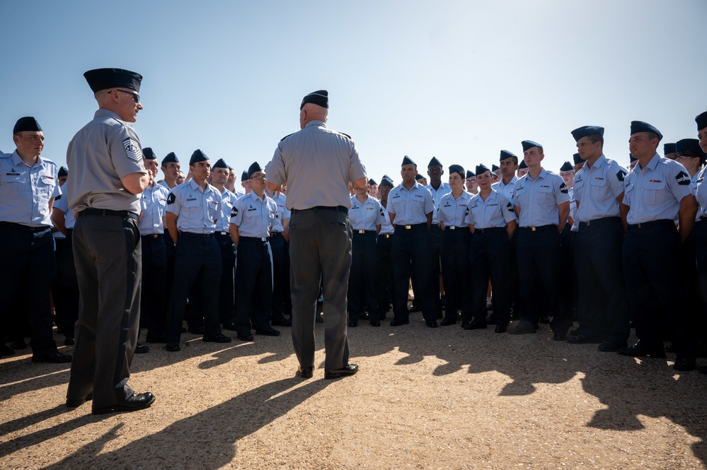 CSO Attends Milestone BMT Graduation