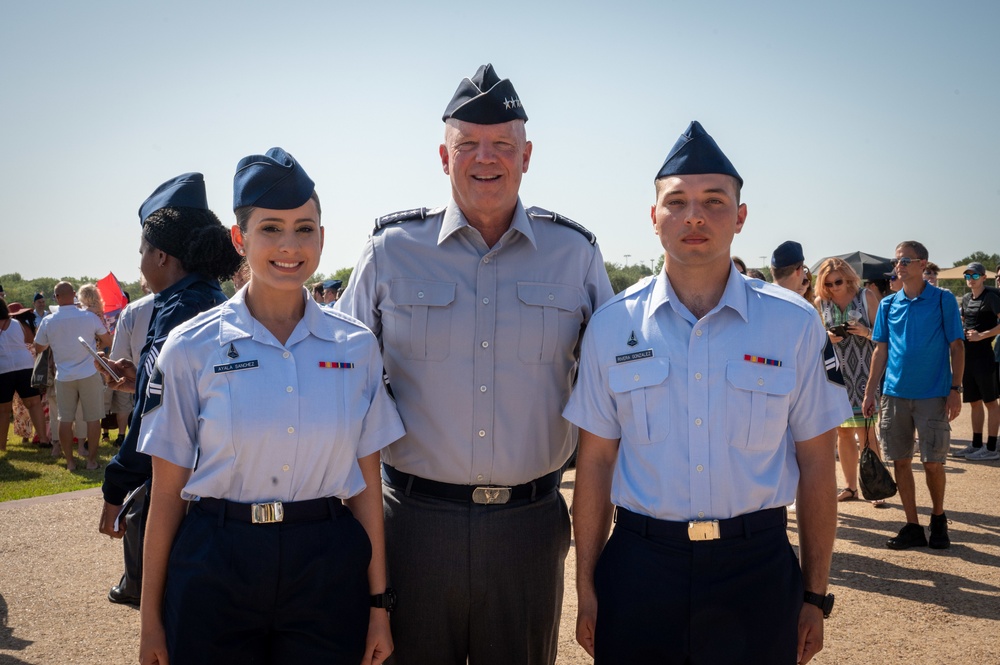 CSO Attends Milestone BMT Graduation