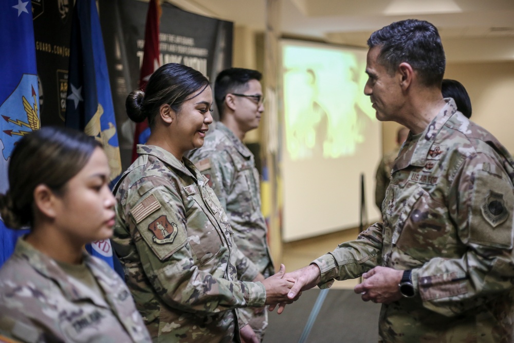 Lt. Gen. Marc Sasseville, Vice Chief of the National Guard Bureau, visits Guam