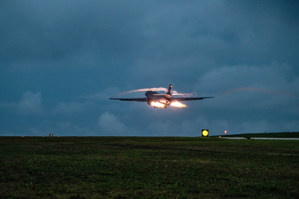 U.S. Air Force B-1B Lancers Conduct Integration Mission with Royal Australian Air Force