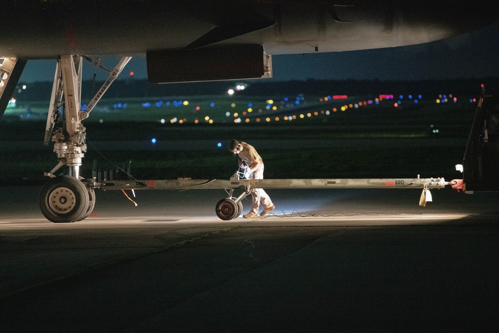 U.S. Air Force B-1B Lancers Conduct Integration Mission with Royal Australian Air Force