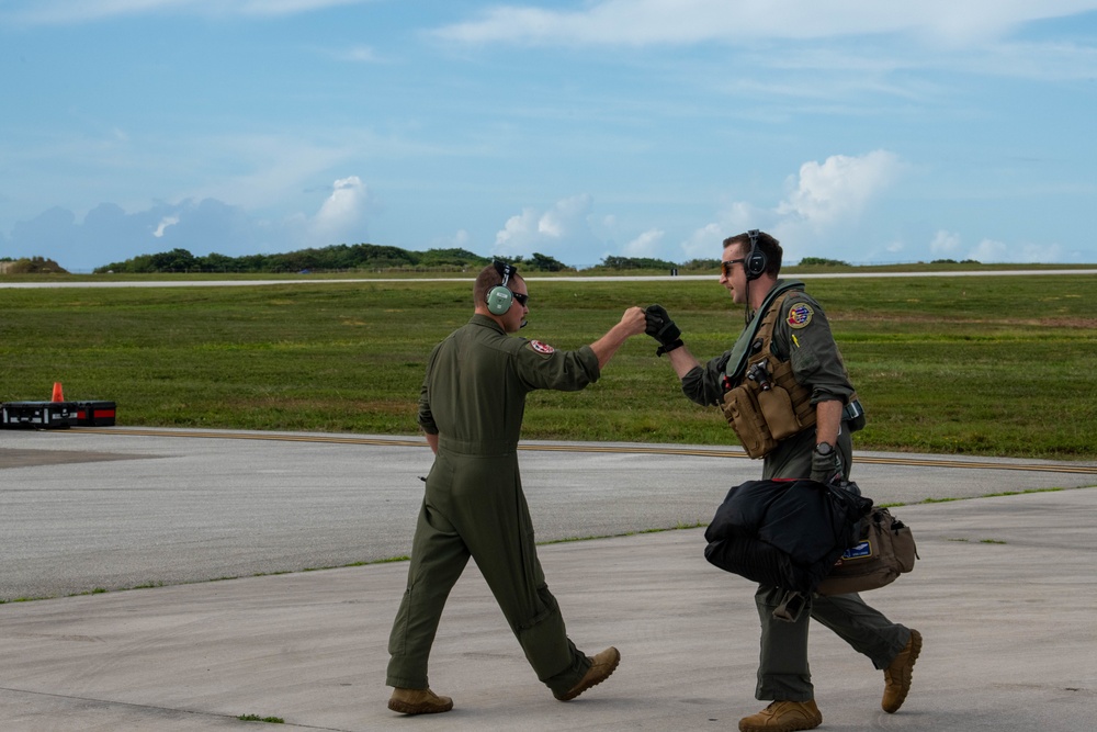 34th Bomb Squadron conducts Bomber Task Force Mission