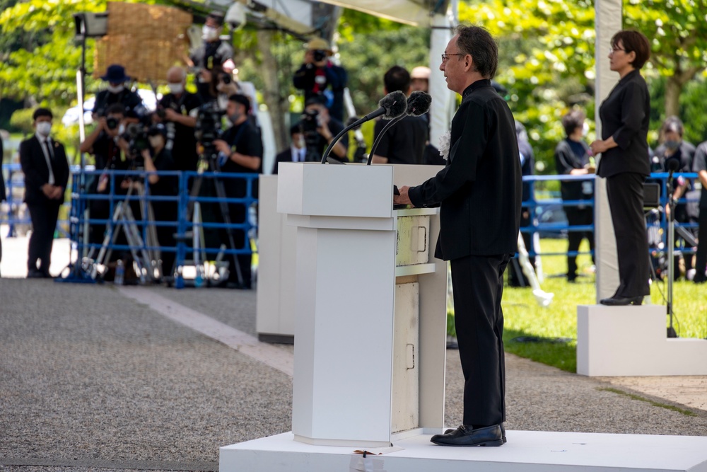 2022 Memorial Ceremony for All War Dead in Okinawa