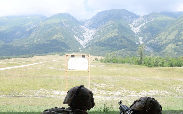 Live Fire in Cao Malnisio Range, Pordenone, Italy