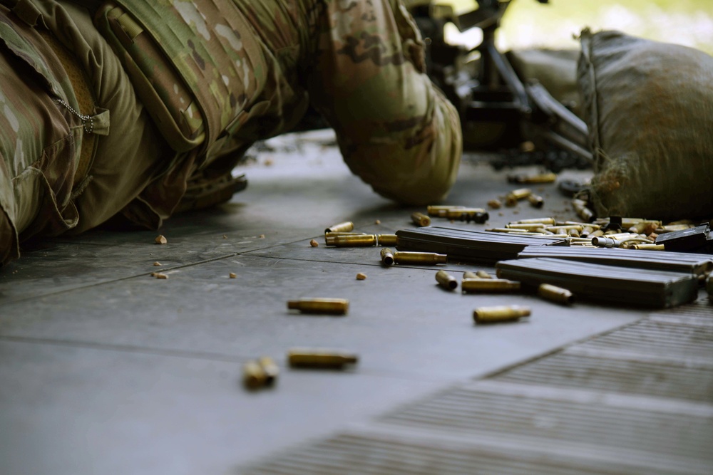 Live Fire in Cao Malnisio Range, Pordenone, Italy