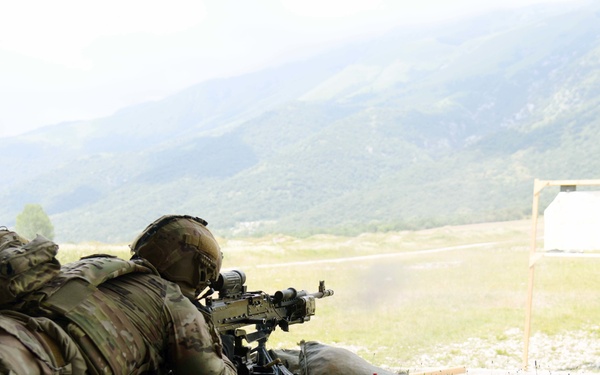 Live Fire in Cao Malnisio Range, Pordenone, Italy