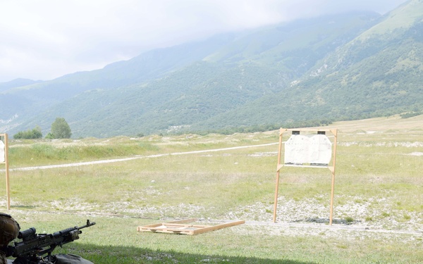Live Fire in Cao Malnisio Range, Pordenone, Italy