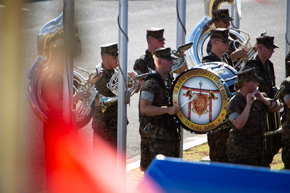 Marine Corps Installations Pacific Conducts a Change of Command Ceremony on Camp Foster