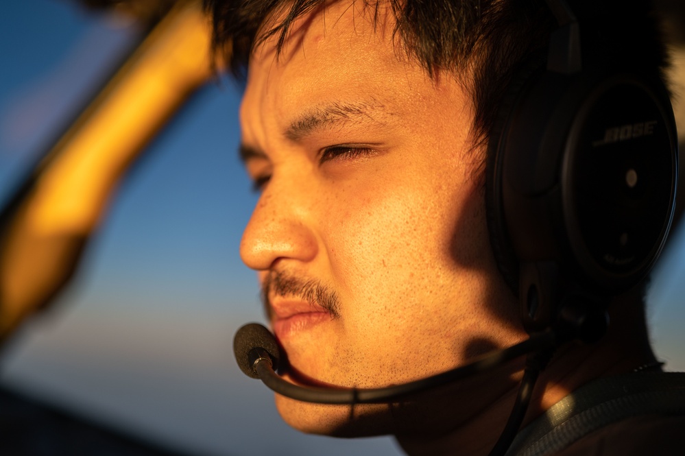U.S. Air Force KC-135 Refueling mission