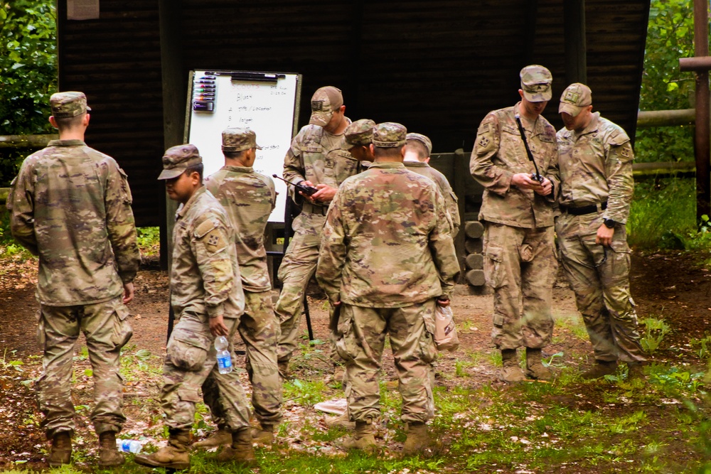 Scouts Conduct Route Recon Training