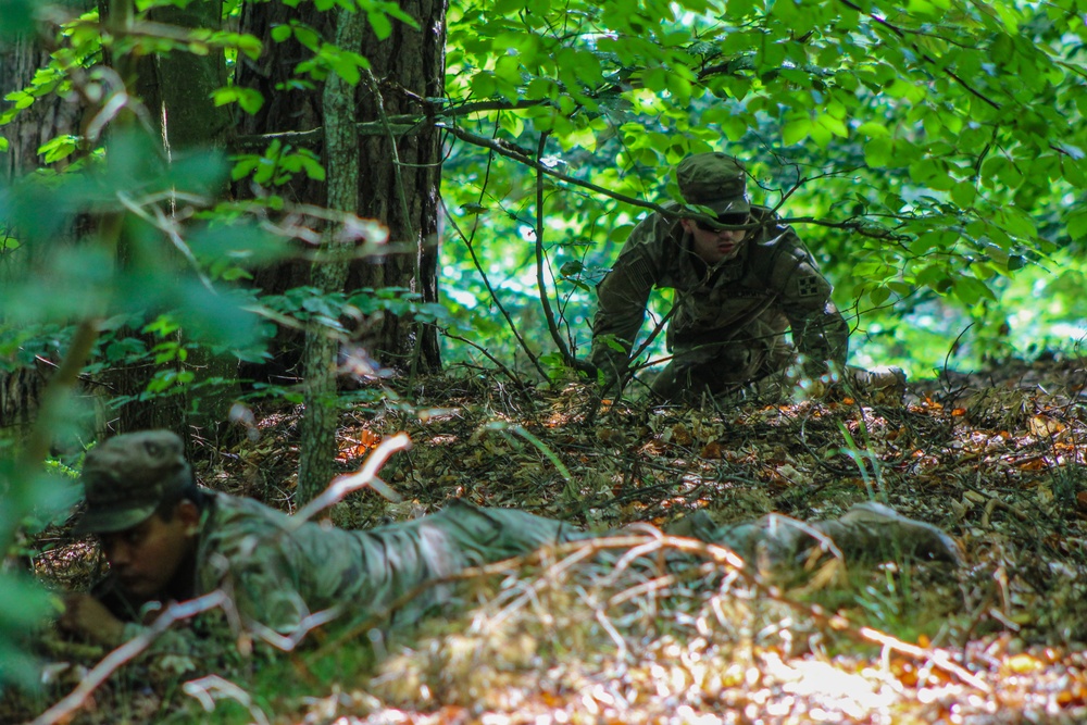 Scouts Conduct Route Recon Training