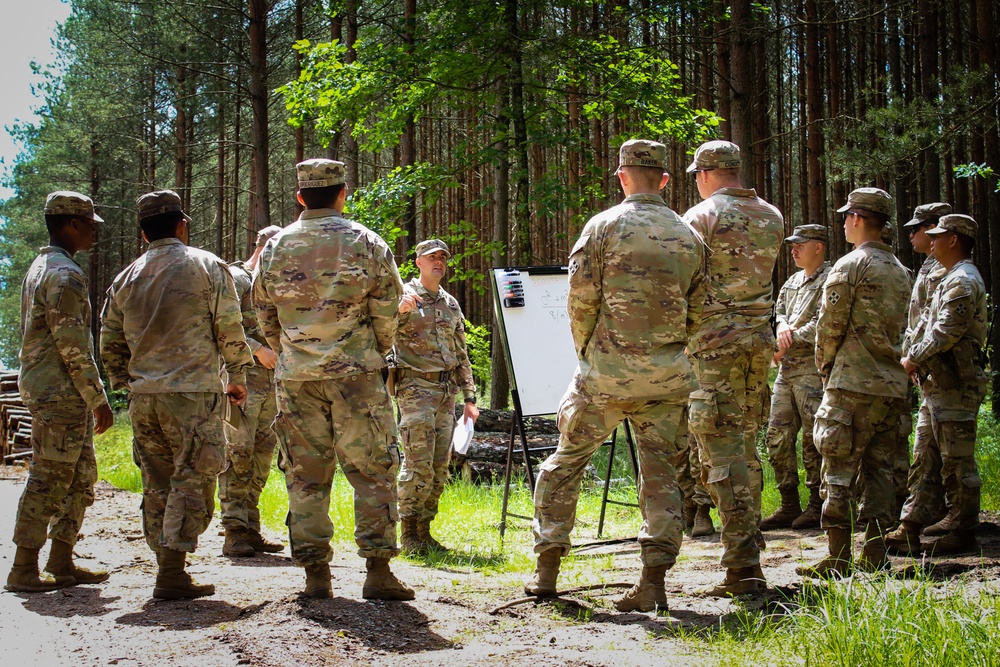 Scouts Conduct Route Recon Training