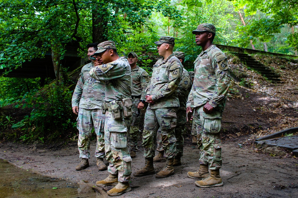 Scouts Conduct Route Recon Training