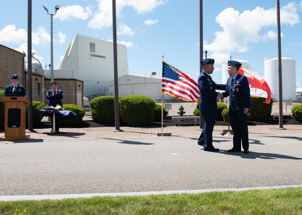 6th Space Warning Squadron welcomes new commander