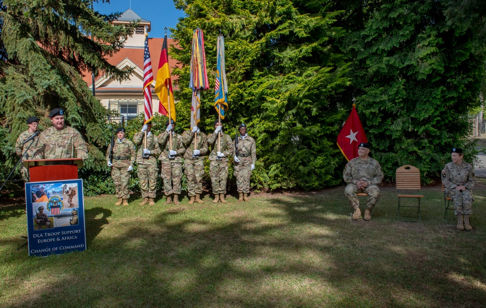 DLA Troop Support Europe &amp; Africa Change of Command