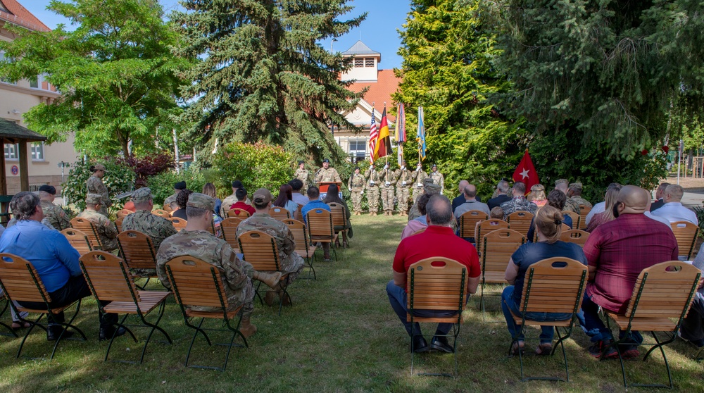 DLA Troop Support Europe &amp; Africa Change of Command