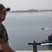 USS Hershel &quot;Woody&quot; Williams (ESB 4) enters the Port of Djibouti.