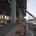 USS Hershel &quot;Woody&quot; Williams (ESB 4) enters the Port of Djibouti.