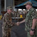 USS Hershel &quot;Woody&quot; Williams (ESB 4) hosts Commander, Combined Joint Task Force-Horn of Africa.