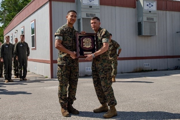 CNO Safety Award Presented to 2nd MAW Squadrons