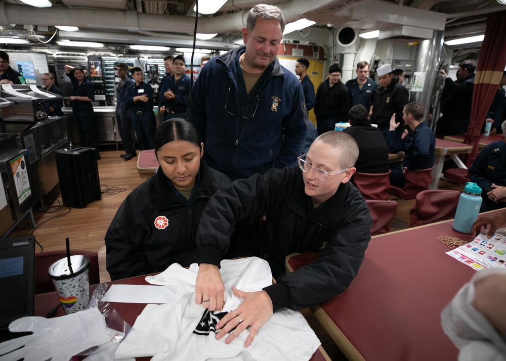 USS Porter (DDG 78) Tie-dye