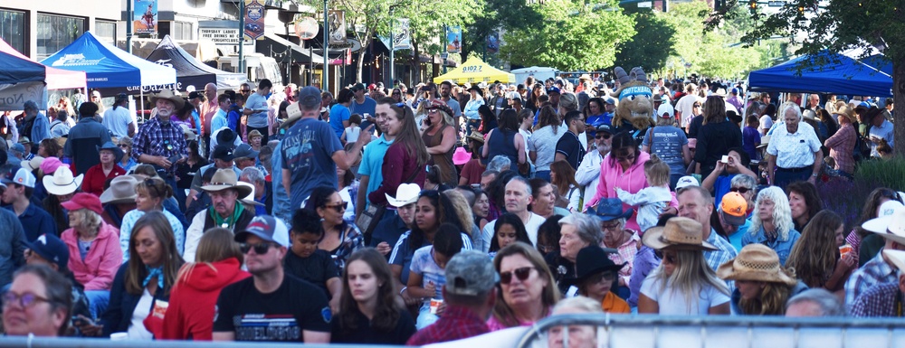 Street breakfast celebrates Western heritage