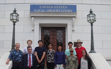 National Ocean Sciences Bowl (NOSB) Finalists Visit the U.S. Naval Observatory