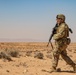 Dry-fire squad exercise at the Ben Ghilouf Training Area in Tunisia during African Lion 2022