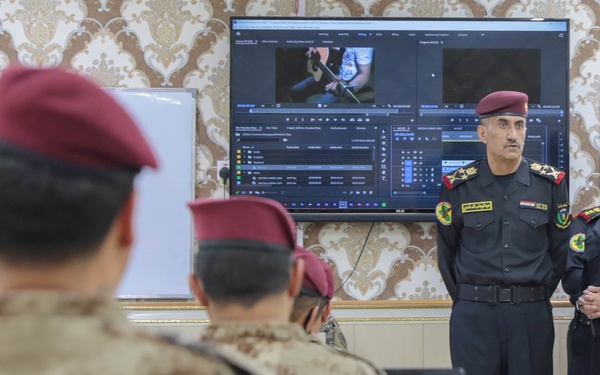 Iraqi Counter Terrorism Service servicemembers complete Public Affairs refresher course