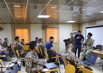 Iraqi Counter Terrorism Service servicemembers complete Public Affairs course