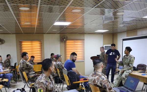 Iraqi Counter Terrorism Service servicemembers complete Public Affairs course