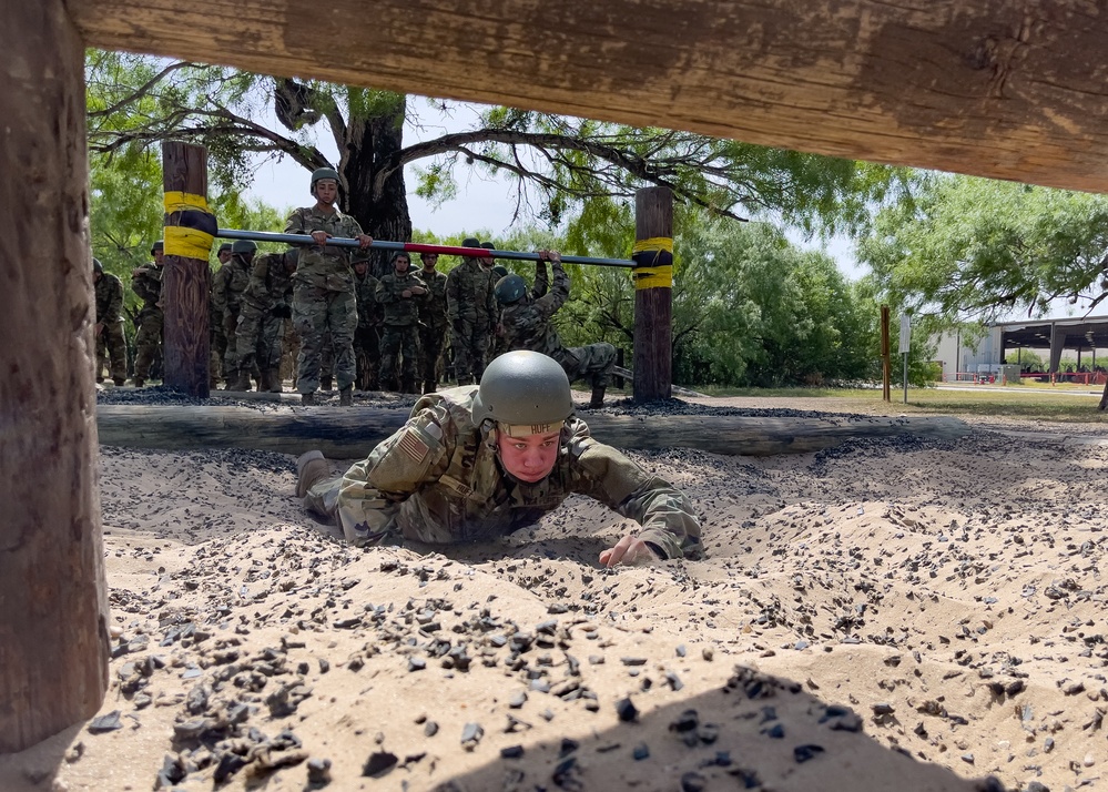 Dvids Images Space Force Basic Training Flt Participates In The Beast Obstacle Course