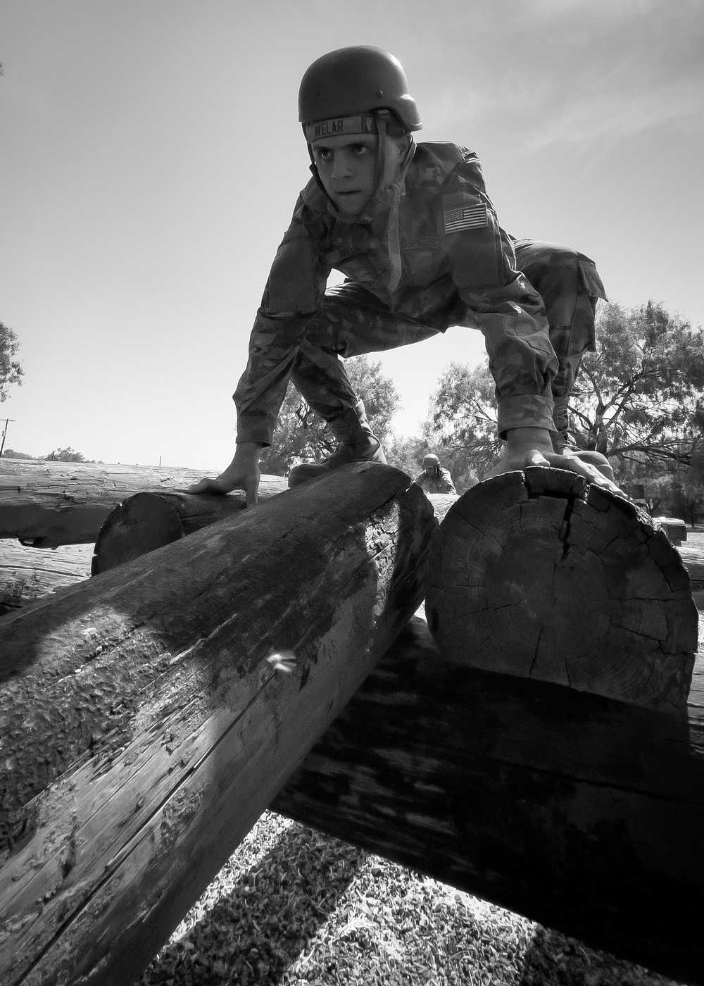 Space Force Basic Training FLT-459 participates in the 'BEAST' obstacle course, at Joint Base San Antonio-Chapman Annex, Texas, June 13, 2022.
