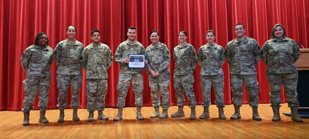 960 CW holds enlisted call
