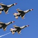 U.S. Air Force Thunderbirds arrive for Hill AFB air show