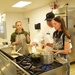 In the kitchen with sarge