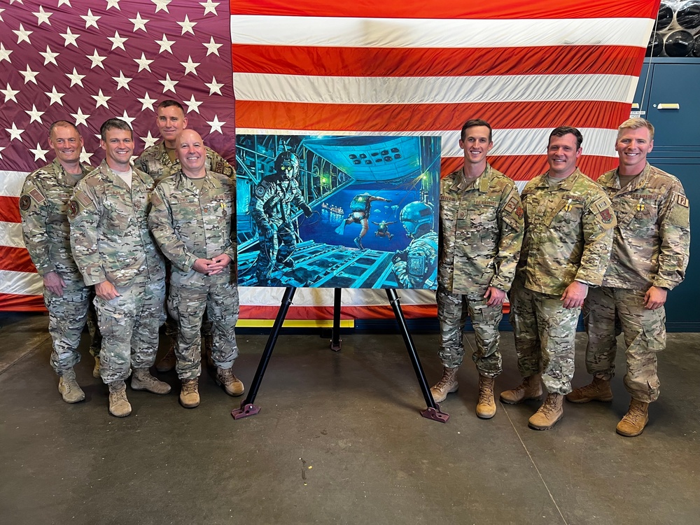 106th Rescue Wing Airmen honored for 2017  mission