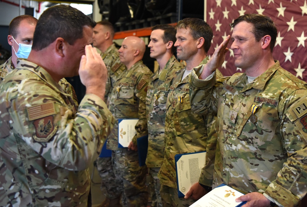 106th Rescue Wing Airmen honored