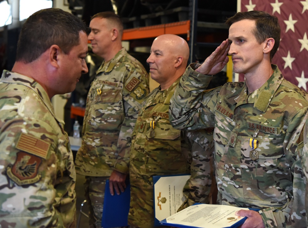 106th Rescue Wing Airmen honored