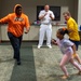 USS Tennessee Sailors Volunteering at The Salvation Army Kroc Center During Memphis Navy Week