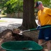 Sailors volunteer during Navy Week Memphis