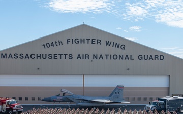 104FW awarded Air Force Outstanding Unit Award