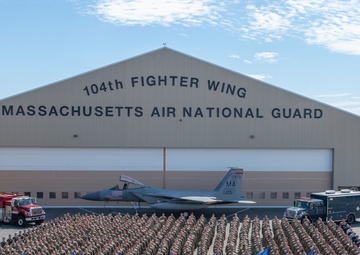 104FW awarded Air Force Outstanding Unit Award