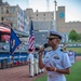 Sailor Performs Colors at Autozone Park During Navy Week Memphis