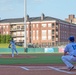 Commander, Navy Recruiting Command Throws First Pitch During Navy
