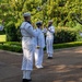 U.S. Navy Ceremonial Guard Perform at the Memphis Botanic Garden During Navy Week Memphis.