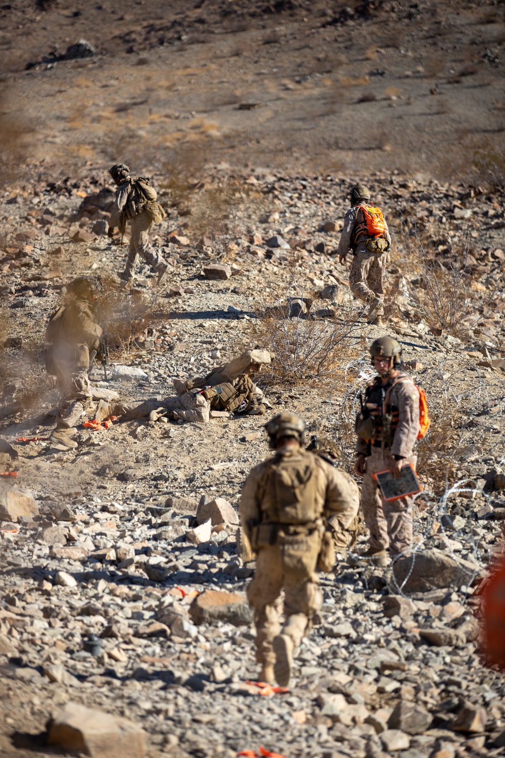 13th MEU BLT Conduct Range 410