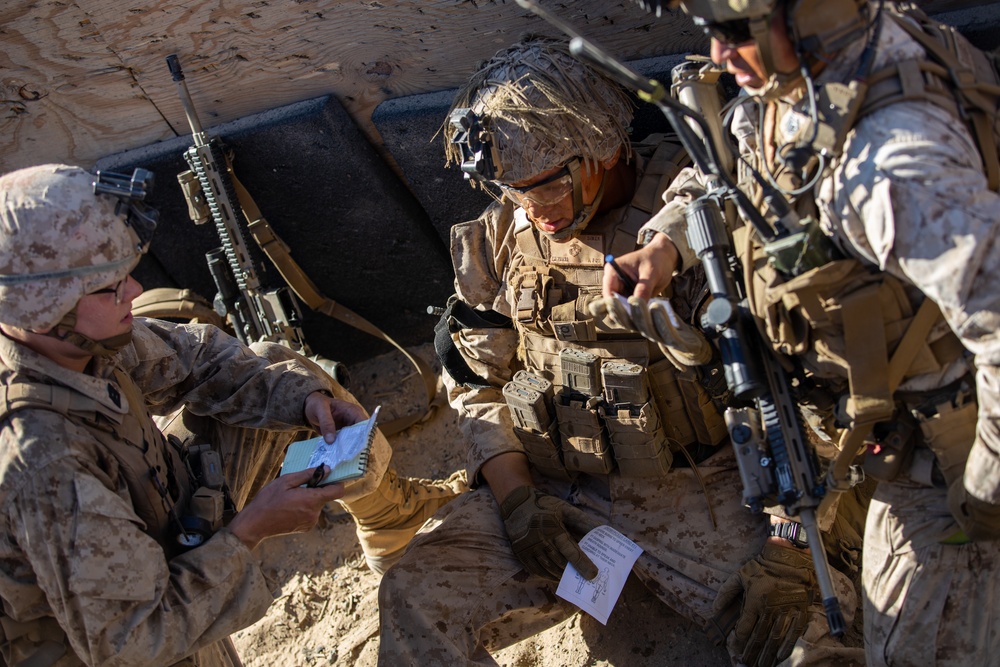 13th MEU BLT Conduct Range 410