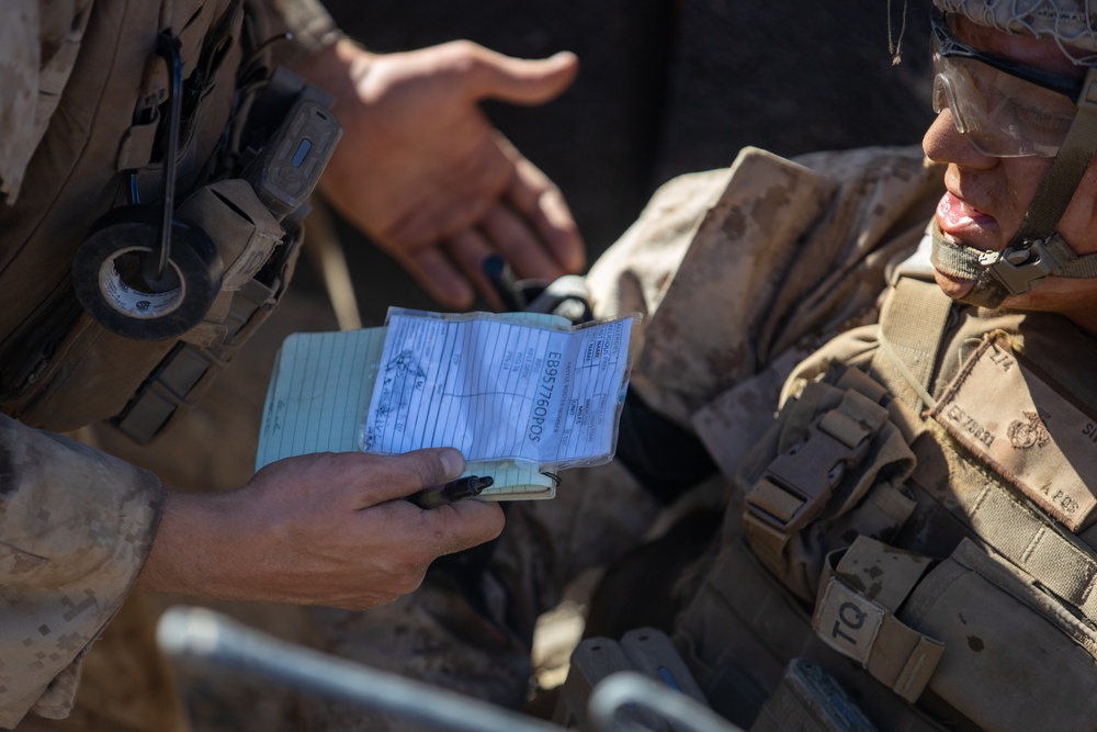 13th MEU BLT Conduct Range 410